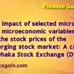 The impact of selected micro and microeconomic variables on the stock prices of the emerging stock market: A case of Dhaka Stock Exchange (DSE)